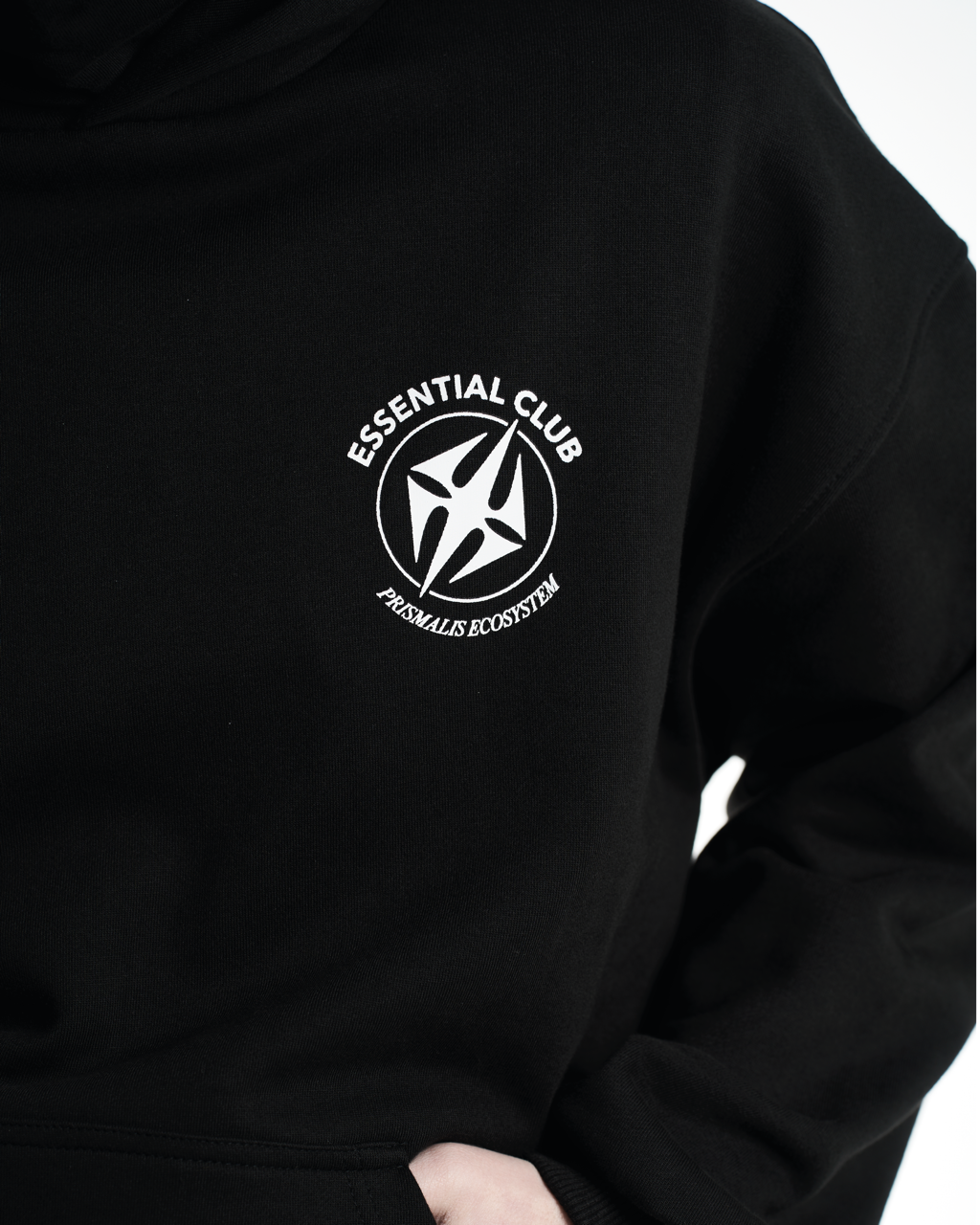 Essential Hoodie Black