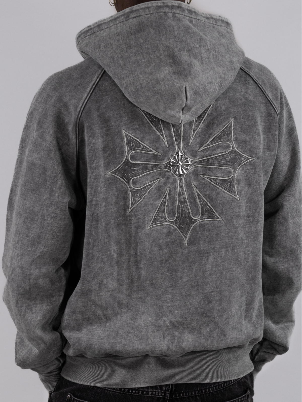 Relic Grey Zip Hoodie