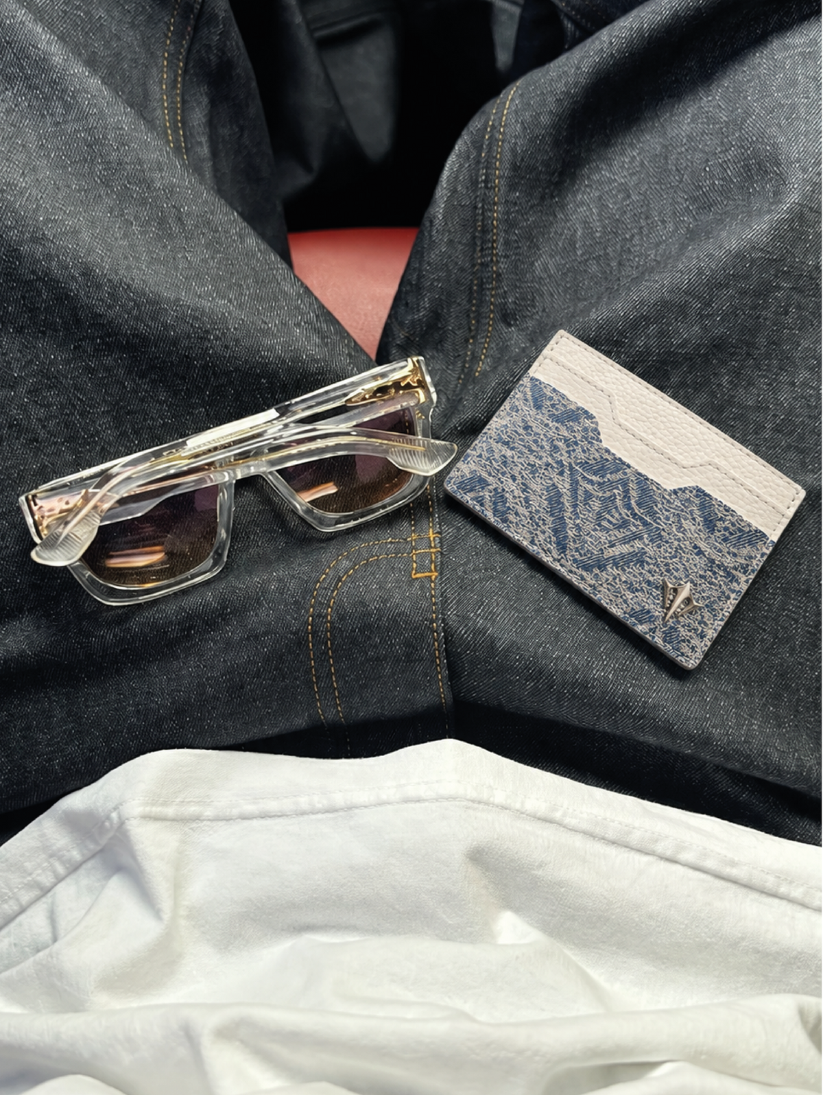 Porte Cartes assorti Bleu