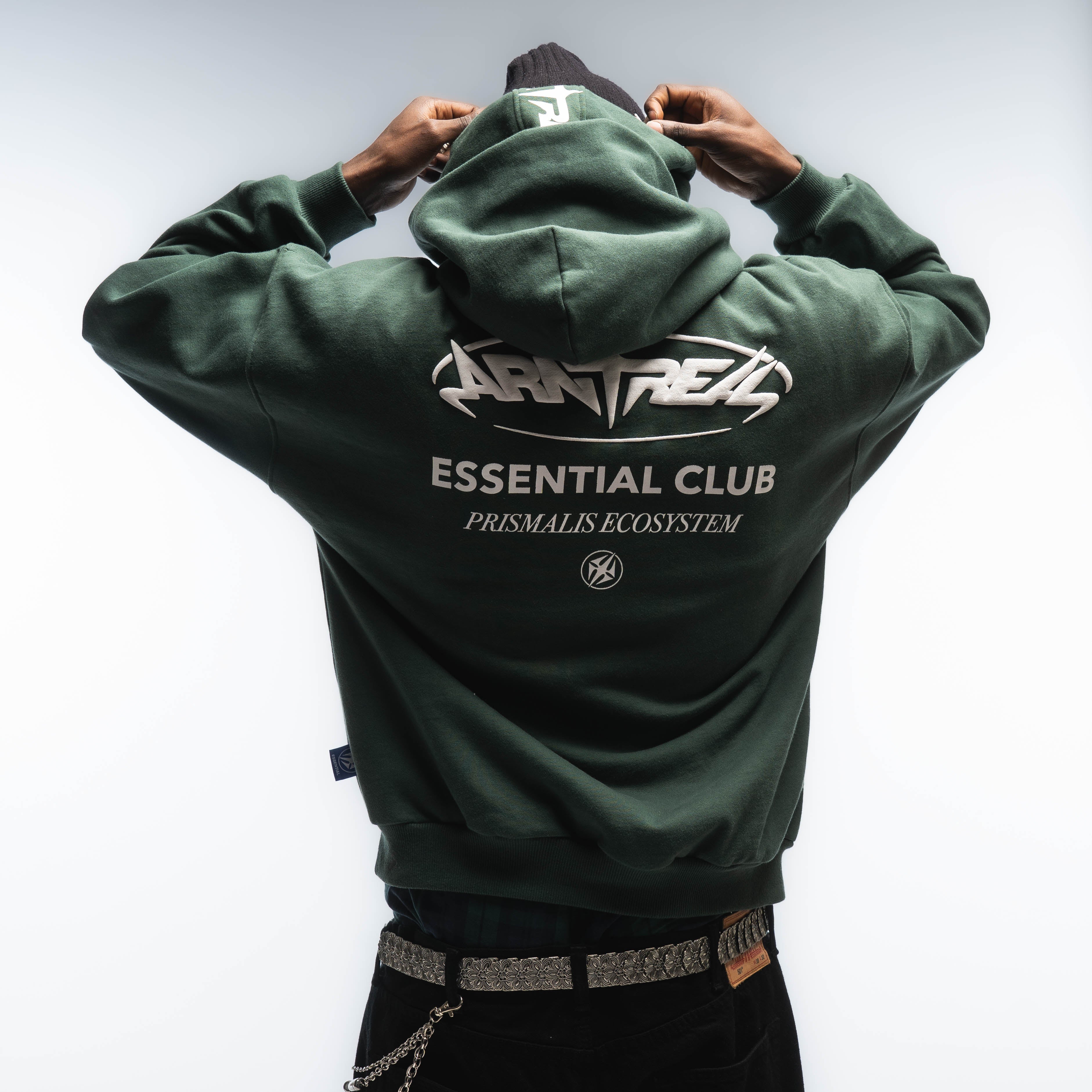 Essential Hoodie Green