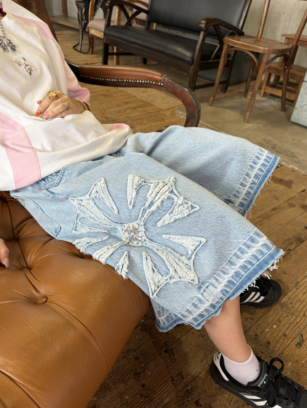 Relic Blue Jorts