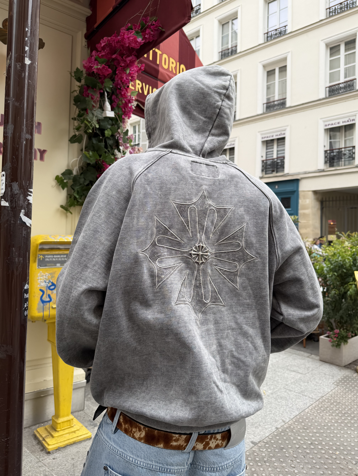 Relic Grey Zip Hoodie