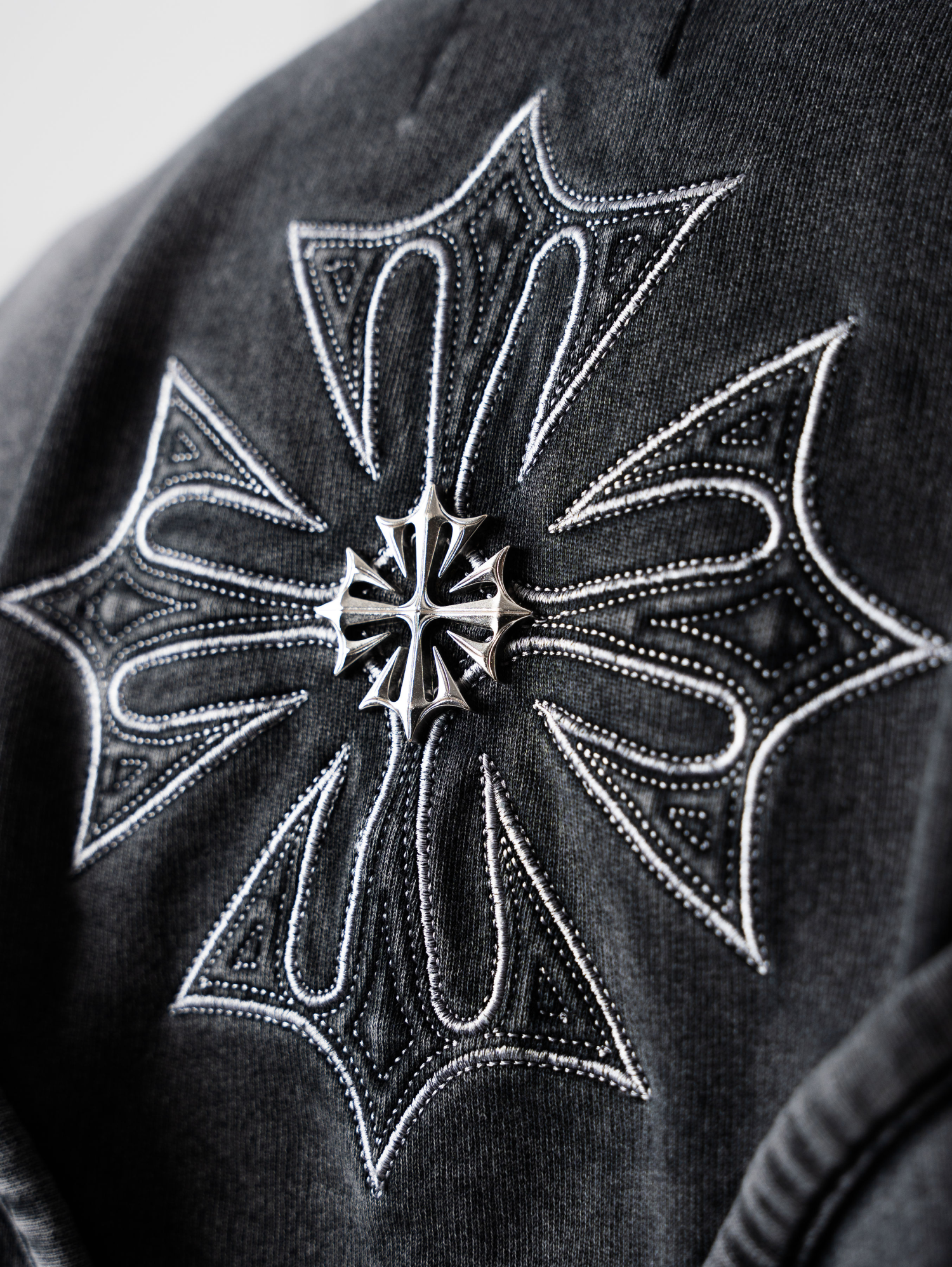 Wash Black Phantom Hoodie