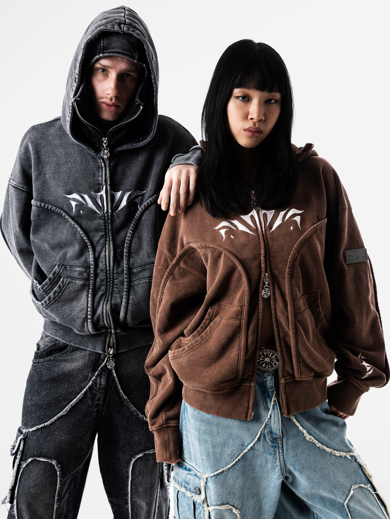 Wash Black Phantom Hoodie