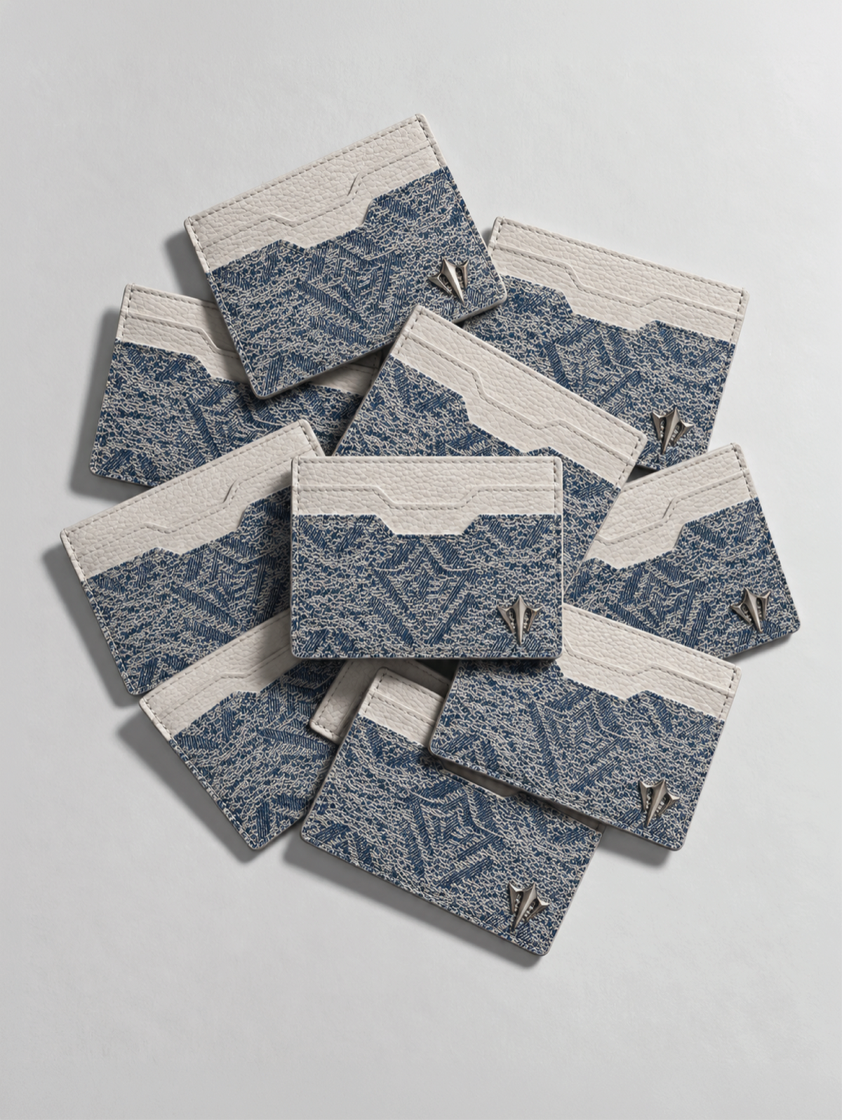 Porte Cartes assorti Bleu